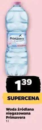 Netto Woda niegazowana Primavera oferta