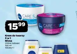 Netto Krem do twarzy lekki na noc Nivea Creme Care oferta