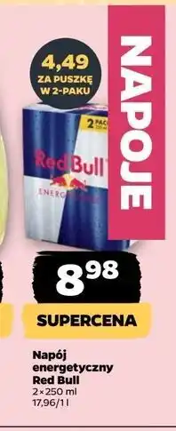 Netto Napój energetyczny Red Bull oferta
