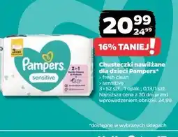 Netto Chusteczki nawilżane Pampers Fresh Clean oferta