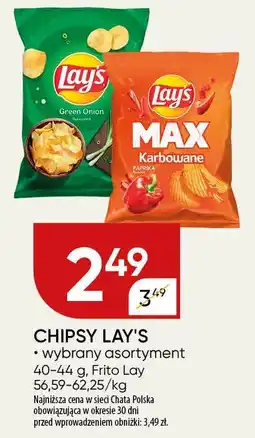 Chata Polska Lay's Chipsy 40g oferta