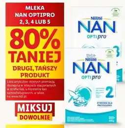 Lidl Mleko Nestle Nan Optipro oferta