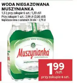 Stokrotka Market Woda niegazowana Muszynianka oferta