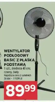 Stokrotka Market Wentylator podłogowy Basic z płaską podstawą oferta