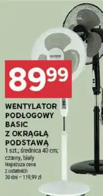 Stokrotka Market Wentylator Podłogowy Basic z Okrągłą Podstawą oferta