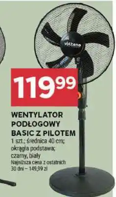 Stokrotka Market Wentylator podłogowy Basic z pilotem oferta