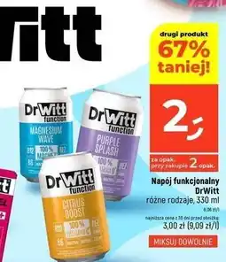 Dealz Napój citrus boost Dr Witt oferta