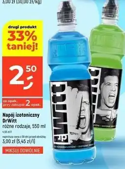Dealz Napój izotoniczny zielony Dr Witt oferta