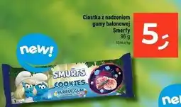 Dealz Ciastka z nadzieniem gumy balonowej smerfy oferta