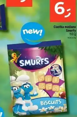 Dealz Ciastka maślane smurfs oferta