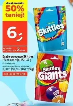 Dealz Cukierki giants Skittles oferta