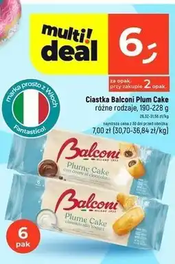 Dealz Ciastka plum cake yogurt Balconi oferta