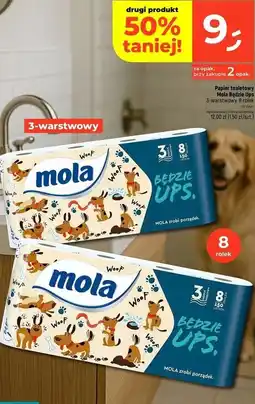 Dealz Papier toaletowy ups z nadrukiem Mola oferta
