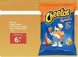 Biedronka Chrupki Cheetos Spirals o smaku serowo-ketchupowym Frito-Lay oferta