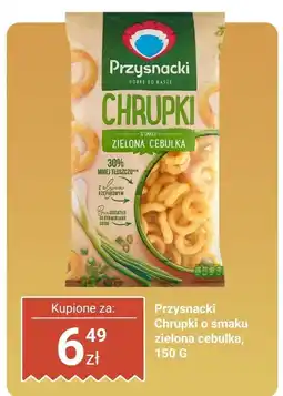 Biedronka Chrupki o smaku zielonej cebulki Przysnacki oferta