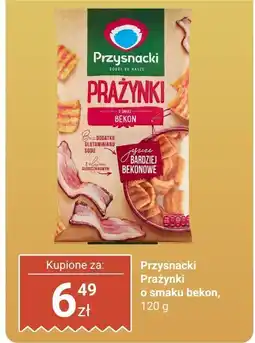 Biedronka Prażynki o smaku bekonowym Przysnacki oferta