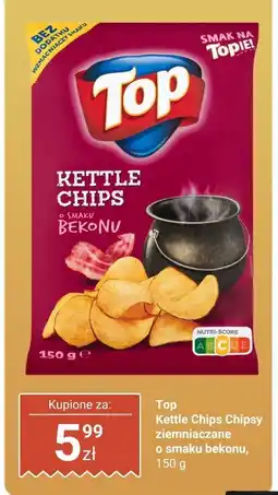 Biedronka Chipsy o smaku bekonu Kettle Chips Top oferta