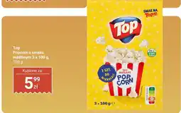 Biedronka Popcorn o smaku maślanym 3 szt. Top oferta