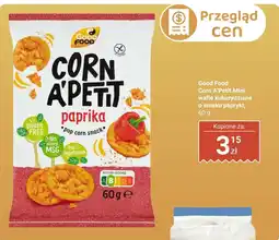 Biedronka Wafle kukurydziane o smaku papryki Corn A'Petit Mini Good Food oferta