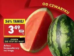 Biedronka Arbuz bezpestkowy Biedronka oferta