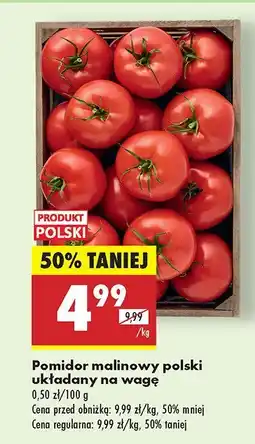 Biedronka Pomidor malinowy polski Biedronka oferta