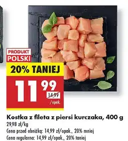 Biedronka Kostka z fileta z piersi kurczaka Kraina Mięs oferta