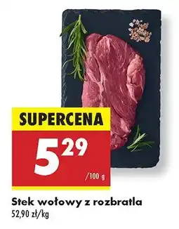 Biedronka Stek wołowy z rozbratla Biedronka oferta