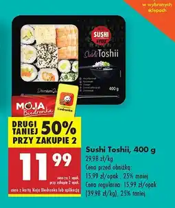 Biedronka Sushi Toshii oferta