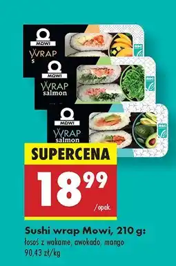Biedronka Sushi wrap Mowi oferta