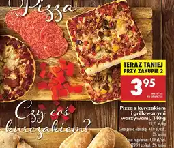 Biedronka Pizza z kurczakiem i grillowanymi warzywami Biedronka oferta