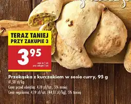 Biedronka Przekąska z kurczakiem w sosie curry Biedronka oferta
