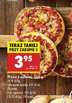Biedronka Pizza z salami Biedronka oferta