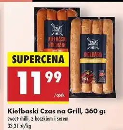 Biedronka Kiełbaski Czas na Grill sweet-chilli, z boczkiem i serem oferta