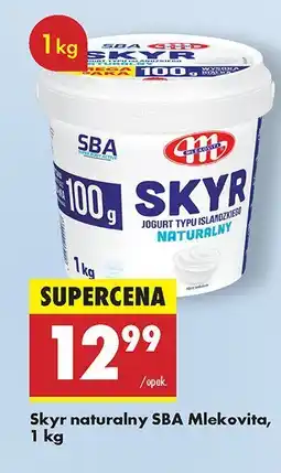 Biedronka Skyr naturalny SBA Mlekovita oferta