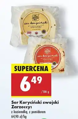 Biedronka Ser koryński swojski Zarzeczy oferta