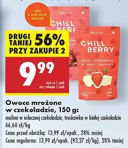 Biedronka Owoce mrożone w czekoladzie Chill Berry oferta