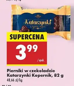 Biedronka Pierniki w czekoladzie Katarzynki Kopernik oferta