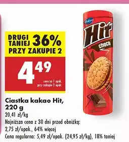 Biedronka Ciastka Hit kakao oferta