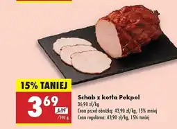 Biedronka Schab z kotła Pekpol oferta