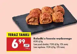 Biedronka Roladki z łososia wędzonego Biedronka oferta