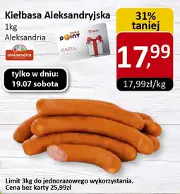 Market Point Kiełbasa Aleksandryjska Aleksandria oferta