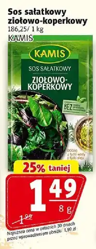 Prim Market Sos sałatkowy złotowo-koperkowy Kamis oferta