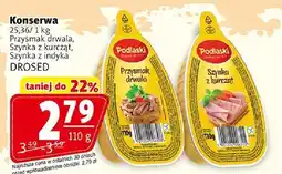Prim Market Konserwa Przysmak drwala, Szynka z kurczak Drosed oferta