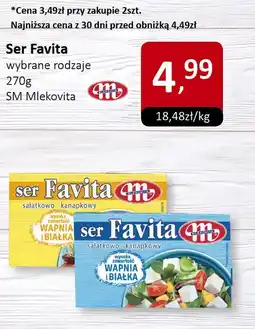 Market Point Ser Favita sałatkowo-kanapkowy SM Mlekovita oferta