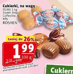 Prim Market Cukierki Sweet drop Coffee Jelly ROSHEN oferta