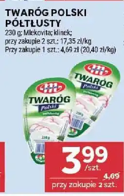 Stokrotka Twaróg półtłusty Polski Mlekovita oferta