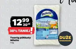 Netto Twaróg Miletto oferta