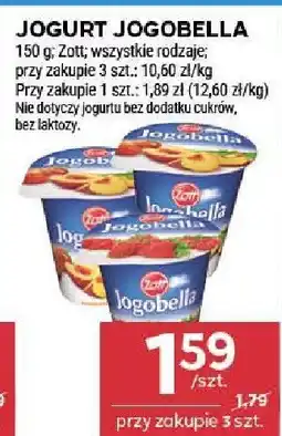 Stokrotka Jogurt Jogobella wszystkie rodzaje Zott oferta
