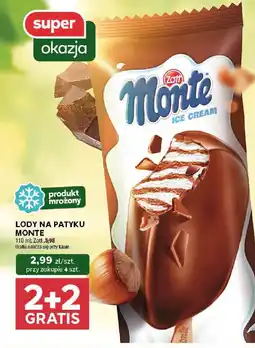 Stokrotka Lody Monte na patyku Zott oferta