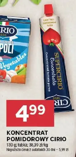 Stokrotka Koncentrat pomidorowy Cirio oferta